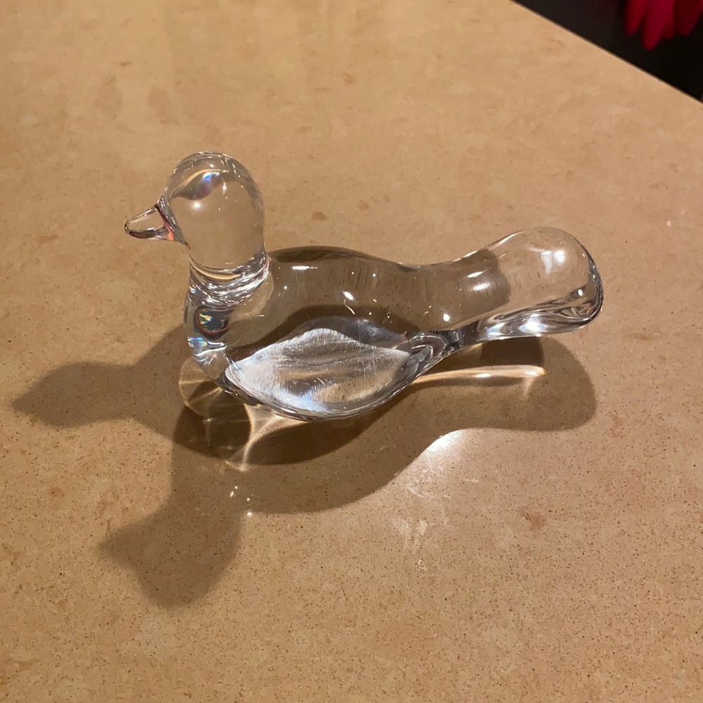 Baccarat bird crystal original